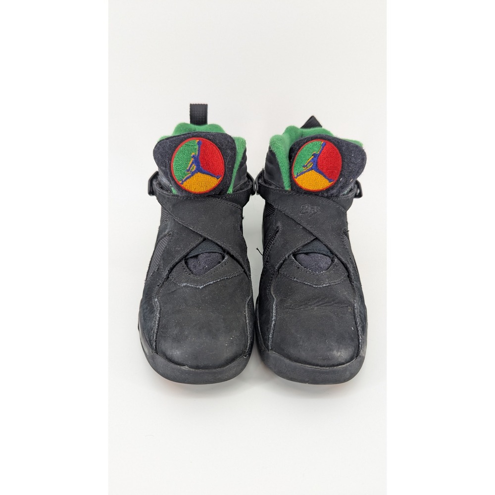 Jordan 8 Retro Tinker Air Raid Black Multi Color 305369-004 Kids Size 13C